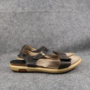 Ecco Shoes Womens 40 Sandals Casual Comfort Fashion Double Strap Leather Walking